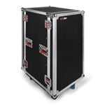Gator G-TOUR ATA Wood Flight Rack Case 20U 17" Deep with Casters Front View